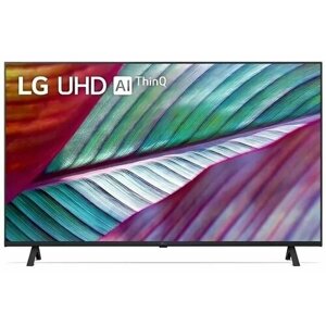 Телевизор LG UR78001LJ. ARUB 55" 4K HDR, черный