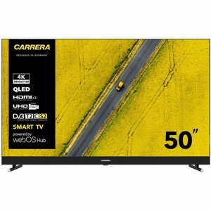 Телевизор с саундбаром QLED 4K 50" Carrera №504