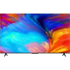 Телевизор TCL 50 P 637, Smart TV, Google TV, Безрамочный, 4K HDR TV, черный