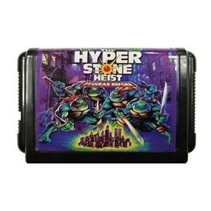 Turtles: The Hyperstone Heist - приключения черепашек-ниндзя - суперхит на Sega (без коробки)