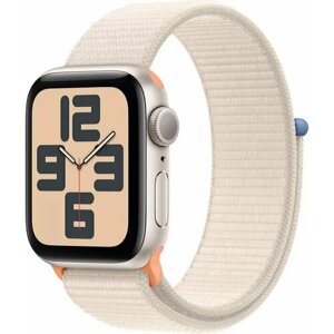 Умные часы Apple Watch Series SE Gen 2 2023 44 мм Aluminium Case GPS, Starlight Sport Loop