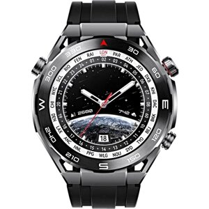 Умные часы Smart Watch X5 PRO MAX, Смарт-часы для мужчин 2023, Bluetooth, 1.39 HD AMOLED, iOS, Android, Черный, WinStreak