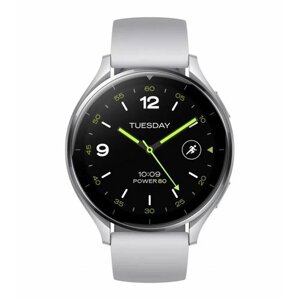 Умные часы Xiaomi Watch 2 Silver Case with Gray TPU Strap