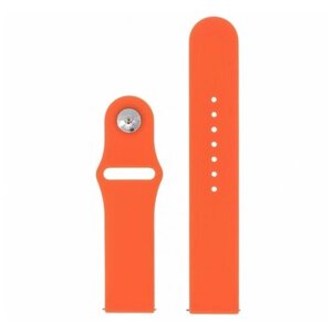 Универсальный ремешок для Amazfit GTR (47 мм) Haylou Solar Smart Watch LS05 и др. (22 мм) (тип 1) оранжевый