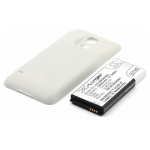 Усиленный аккумулятор для Samsung SM-G900F Galaxy S5, белый. код товара: 001.0000