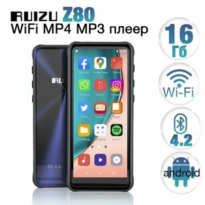 Wi-Fi bluetooth mp3 mp4 плеер RUIZU Z80, 16 ГБ