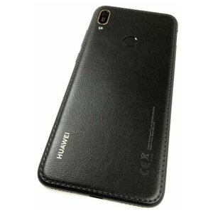 Задняя крышка для Huawei Y6 2019 (MRD-LX1F, Original) в сборе со сканером отпечатков Черный (Modern Black)