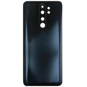 Задняя крышка (премиум-чёрный) для Xiaomi Redmi Note 8 Pro со стеклом камеры