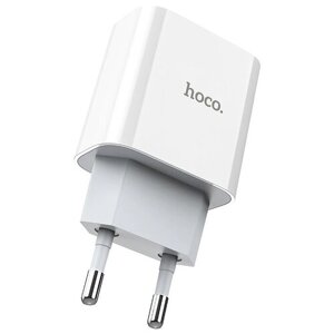 Зарядное устройство Hoco C76A Speed USB-C 3A Белый