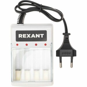Зарядное устройство REXANT pc-05 для ni-mh аккумуляторов типа аа/ааа