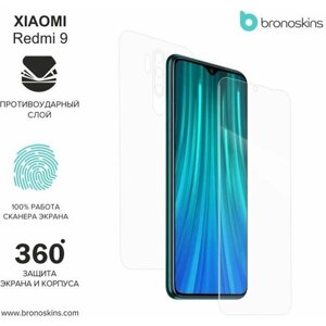 Защитная пленка для Xiaomi Redmi 9 (Матовая, Защита экрана FullScreen)