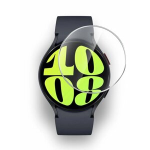Защитная пленка на Samsung Galaxy Watch 6 (40mm) ( Самсунг Галакси Вотч 6 (40мм) на Экран, прозрачная гидрогелевая полноклеевое, Brozo