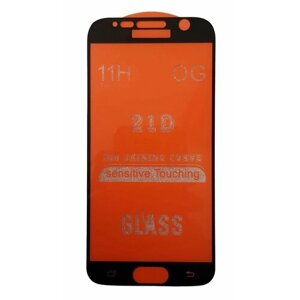 Защитное стекло 5d для Samsung Galaxy S6, SM G920, черное