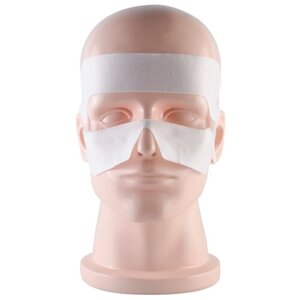 Защитные (гигиенические) маски для VR очков в индивидуальной упаковке (белые), 100 шт.