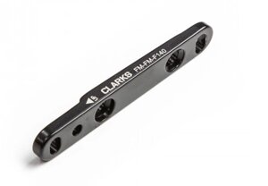 Адаптер CLARK`S CB-FMFM-F140/160, для дискового тормоза, FLAT MOUNT, алюминий, передний, 140/160 мм, черный, 3-536