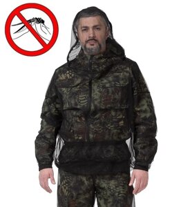 Антимоскитная куртка-сетка KATRAN МОСКИТ (Сетка, черный)