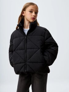 Базовая стеганая куртка для девочек
