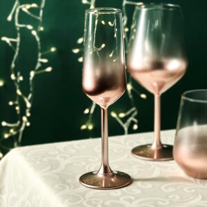 Бокал для шампанского Tanchez pink gold