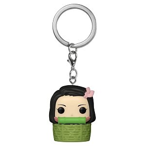 Брелок Funko Pocket POP Demon Slayer - Nezuko Kamado in Basket (Exc) (66824)