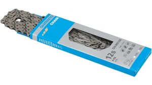 Цепь shimano CN-M9100, 126LINKS, FOR 11/12SPEED (HG 12-SPEED), W/QUICK-LINK, IND. PACK, A240252