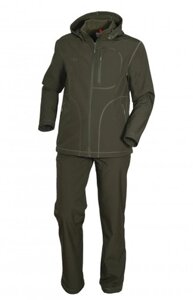 Демисезонный костюм ОКРУГ Заря - 2 (Софтшелл, хаки) (Модель 4274/4235)