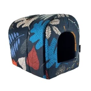 Dogman Домик мягкий Тоннель для кошек и собак мелких пород, 40х30х31 см, цвет в ассортименте