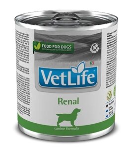 Farmina Vet Life Renal диетический влажный корм для собак при почечной недостаточности, 300г