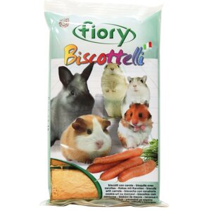 Fiory Biscottelli Бисквиты для грызунов с морковью, 35 г
