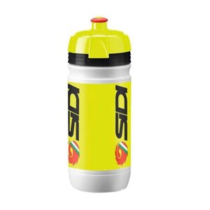 Фляга велосипедная Elite Sidi Logo Yellow Fluo, 550 мл, желтый, PBORRACCE