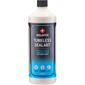 Герметик антипрокольный WELDTITE TUBELESS TYRE SEALANT профи, для бескамерных покрышек, 1л, 7-03093