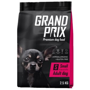 Grand Prix Корм сухой для собак мелких пород с курицей, 2.5 кг