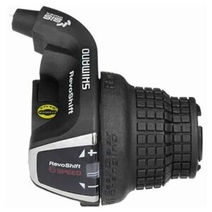 Грипшифт велосипедный SHIMANO SL-RS35-6R, на 6 скоростей, правый, чёрный, 590036