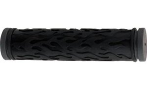 Грипсы велосипедные Velo VLG-386, 125мм, резина, черные, Velo VLG-386