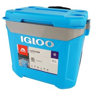 Изотермический контейнер Igloo Latitude 60 Roller Cyan Blue