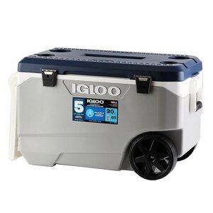 Изотермический контейнер Igloo Latitude 90 Roller Grey Sea