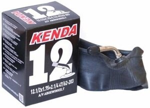 Камера велосипедная KENDA 12"х1.75-2.125 (47/62-203) ниппель 45` автониппель 5-511803