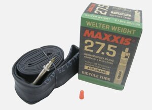 Камера велосипедная maxxis welter weight, 27.5"X2.0/3.0, 50/76-584, 0.8 мм, lfvsep48 (B-C), EIB00140000