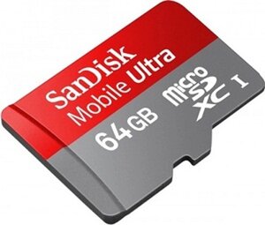 Карта памяти SanDisk MicroSD 64GB XC1