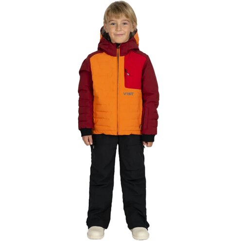 Куртка детская TIGER EYE padded, T. orange-dahlia-truered, AFCVR06005P000ivixiw