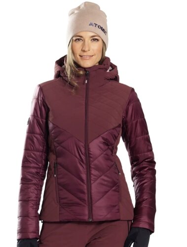 Куртка горнолыжная Atomic 21-22 W Snowcloud Primaloft Jacket Maroon