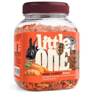Little One Сушеная морковь Лакомство для всех видов грызунов