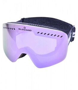 Маска Blizzard 983 Mdavzo Shiny White Smoke Revo Purple