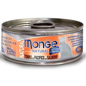 Monge Консервы для кошек тихоокеанский тунец с лососем
