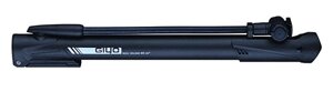 Насос велосипедный Giyo пластик, 120 PSI (8атм), T-образная ручка, Presta/Schrader, черный, GM-64P