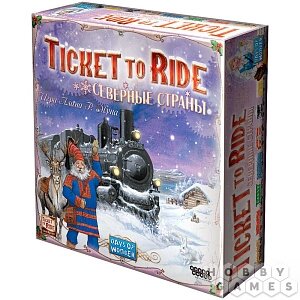 Настольная игра Ticket to Ride - Северные страны