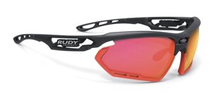 Очки велосипедные rudy project fotonyk matt BLACK/bumpers red fluo - polar 3FX HDR MLS red, SP456206-0001