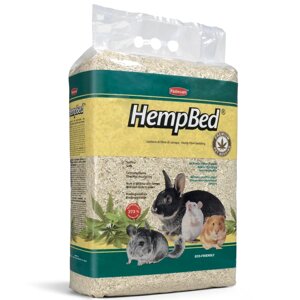 Padovan HEMP BED Подстилка из пенькового волокна для мелких домашних животных, кроликов, грызунов 30 л