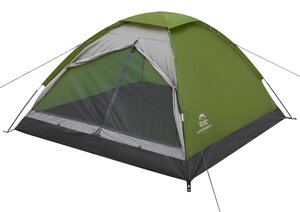Палатка Jungle Camp (Trek Planet) LITE DOME 4 зеленая