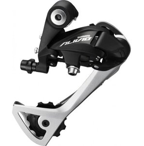 Переключатель задний SHIMANO Alivio T4000, SGS, 9 скоростей, черный, ERDT4000SGSL