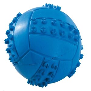 Petmax Игрушка для собак Мяч резиновый с шипами волейбольный 6 см